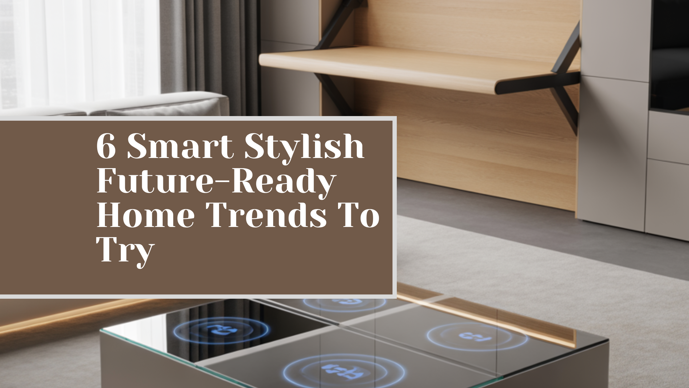 6 Smart Stylish Future-Ready Home Trends To Try 6 Smart Stylish Future-Ready Home Trends To Try