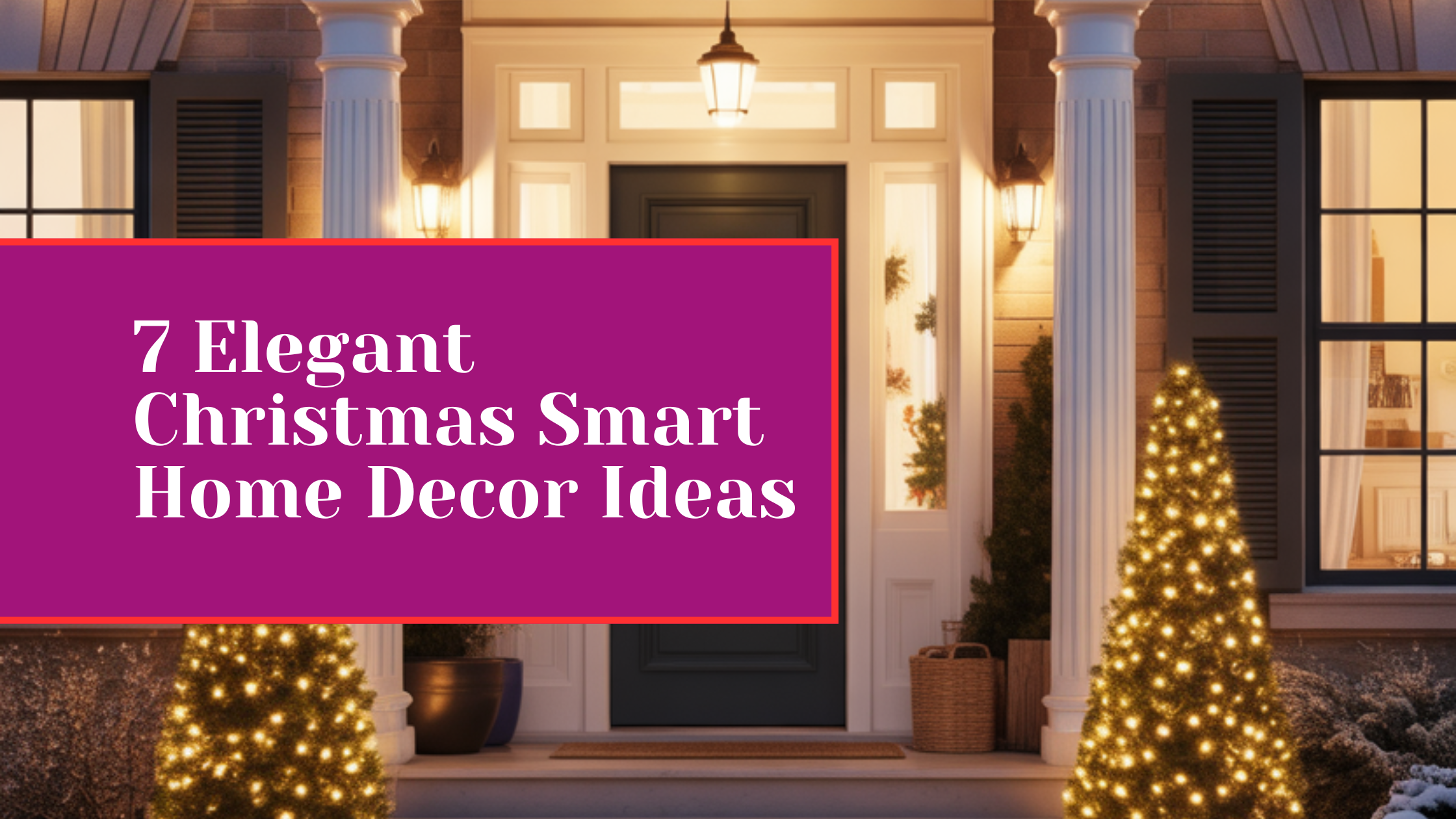 7 Elegant Christmas Smart Home Decor Ideas 7 Elegant Christmas Smart Home Decor Ideas